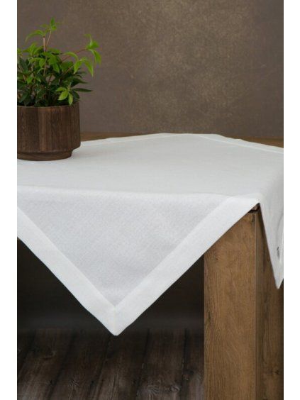 UBRUS BIANCA 2 85 X 85 CM bílý