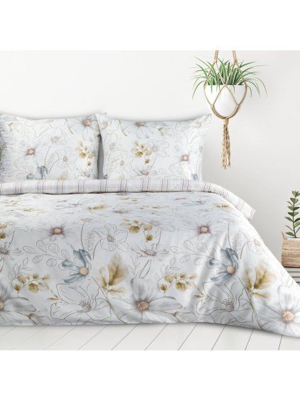POVLEČENÍ D91 LEA 09 220 X 200 CM bílý