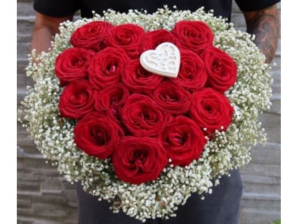 A rose in a hug