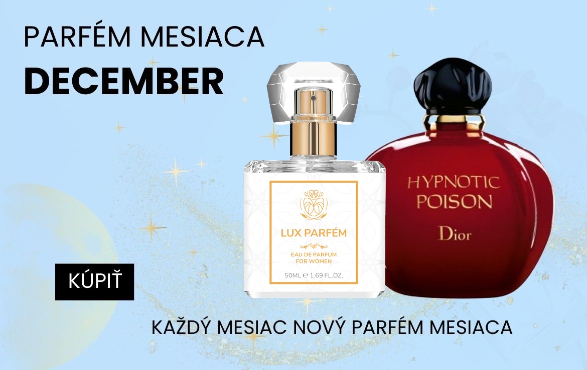 Parfém Mesiaca: December 173 Lux Parfém | DIOR - HYPNOTIC POISON Zľava -20%