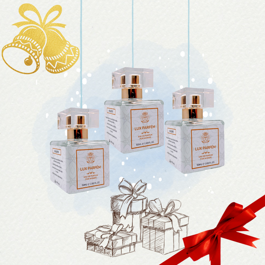 Vyber si 3 LUX PARFÉMY podľa seba