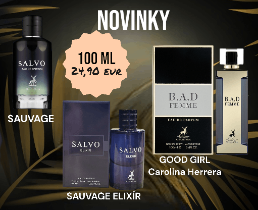 NOVINKY na LUX PARFÉM