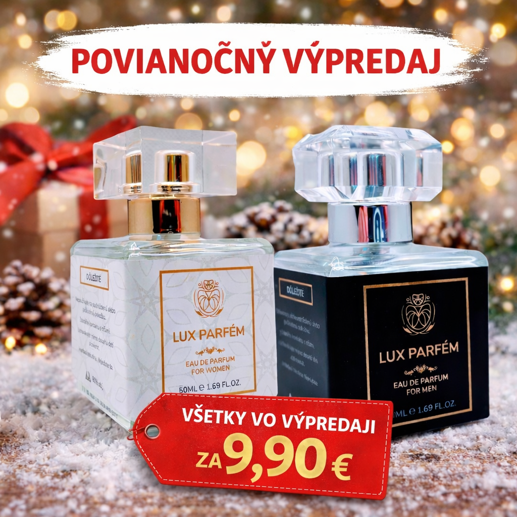 🎄 POVIANOČNÝ VÝPREDAJ v Lux Parfém 🎄