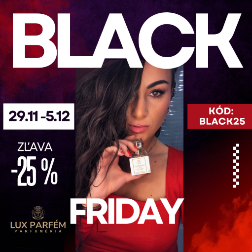 BLACK FRIDAY Objavte svoje obľúbené vône s exkluzívnou zľavou!