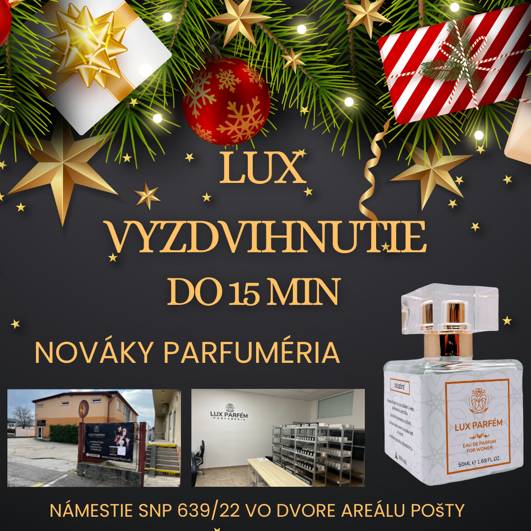 Vôňa VIANOC LUX PARFÉM obľúbené vône u nás!