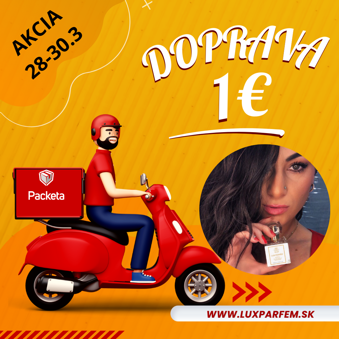 DOPRAVA ZA 1 EURO S PACKETOU