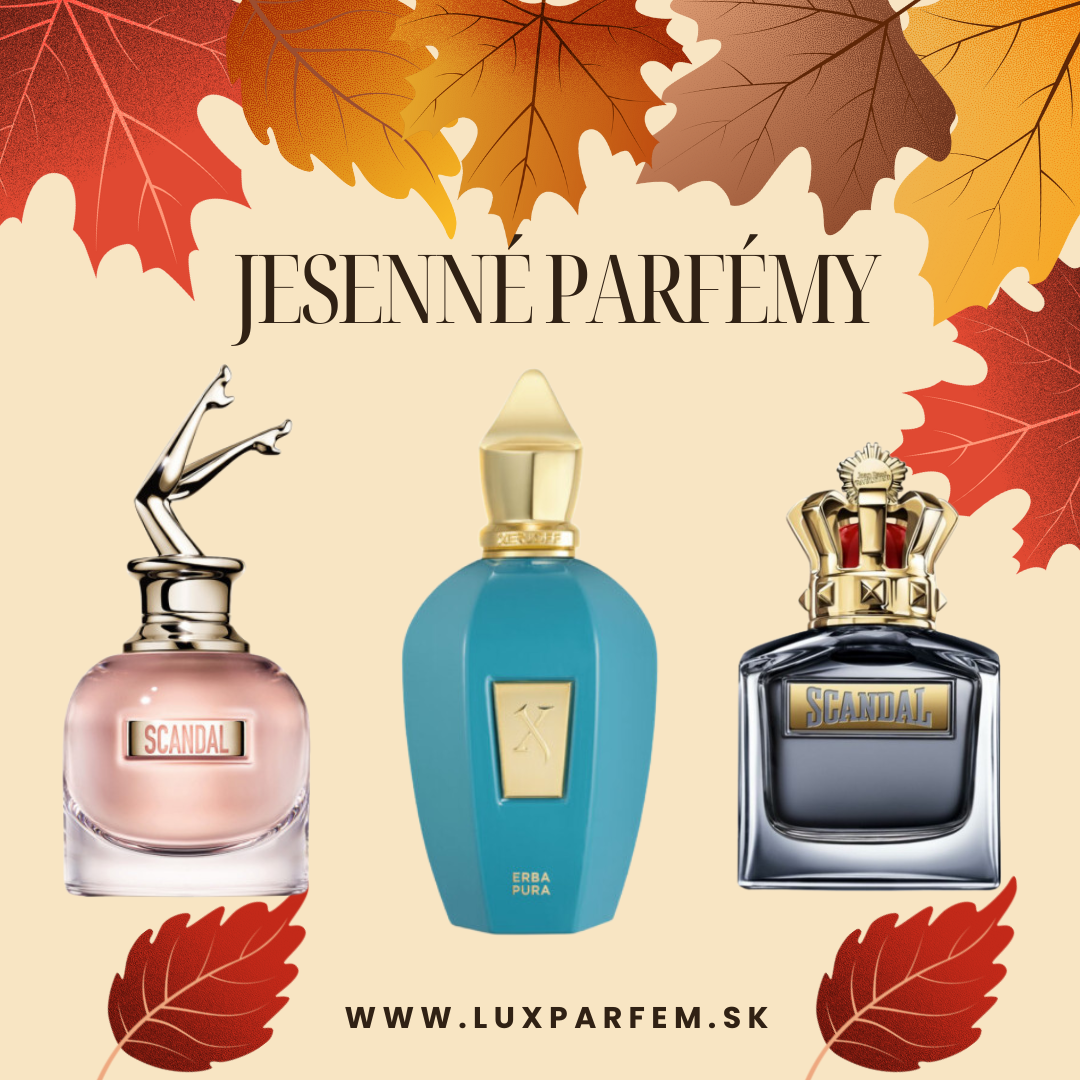 JESENNÉ PARFÉMY sú tu!