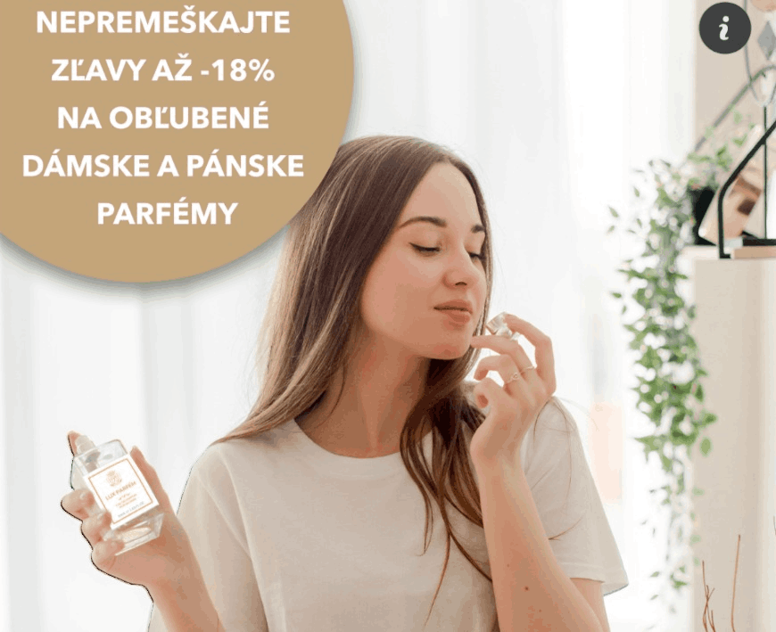 Zľava na Lux Parfémy