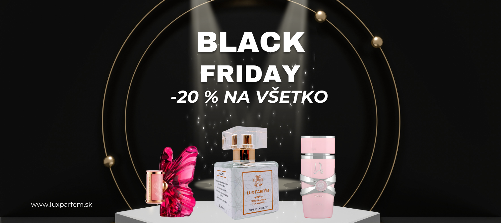 🖤 Black Friday  v Lux Parfém -20%