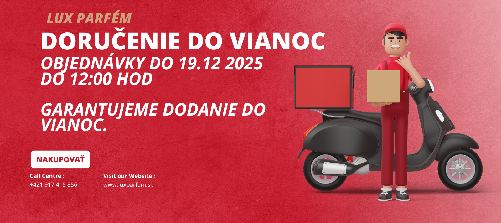 Garancia Doručenia do Vianoc