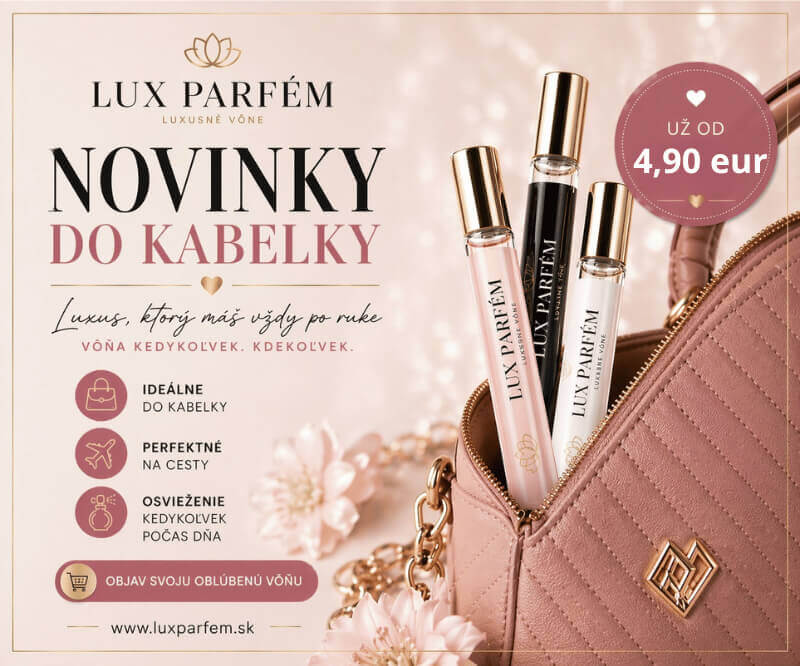 NOVINKY DO KABELKY  Luxus, ktorý si vezmeš so sebou
