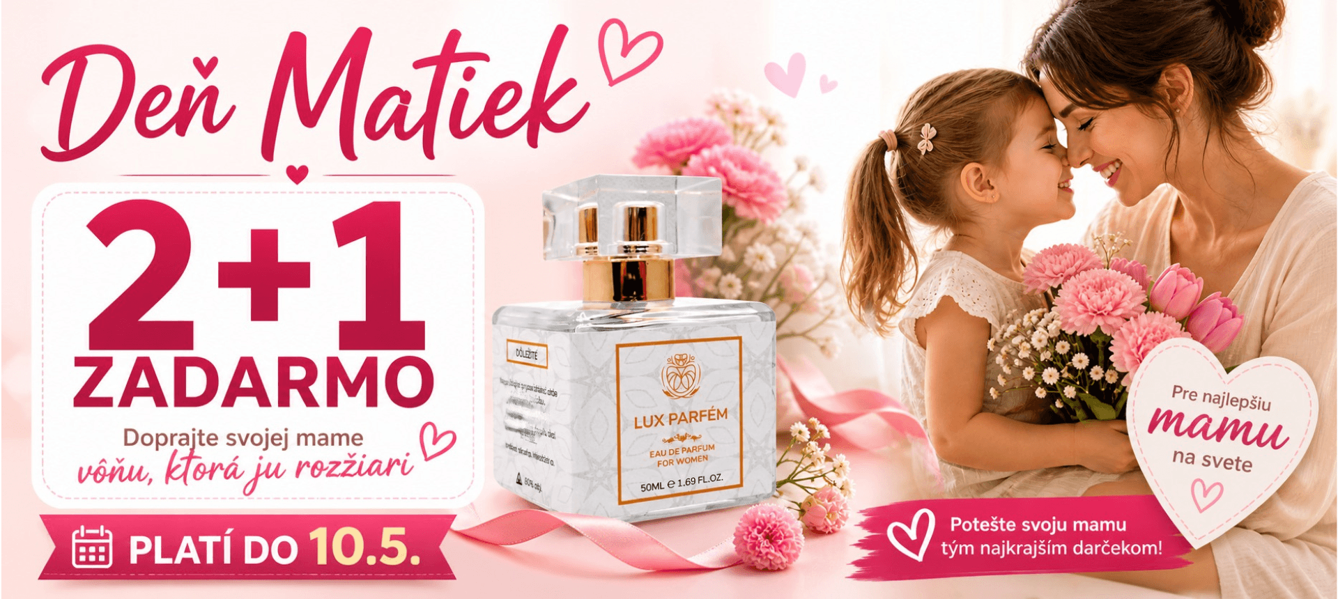 Den Matiek Vyberte si 3 parfémy a 1 máte úplně zdarma! Lux Parfém