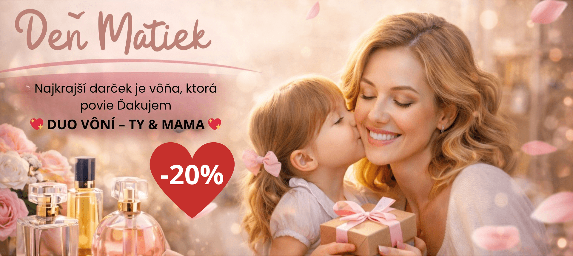 DUO VÔNÍ – TY & MAMA | Darčekový set parfémov pre vás obe