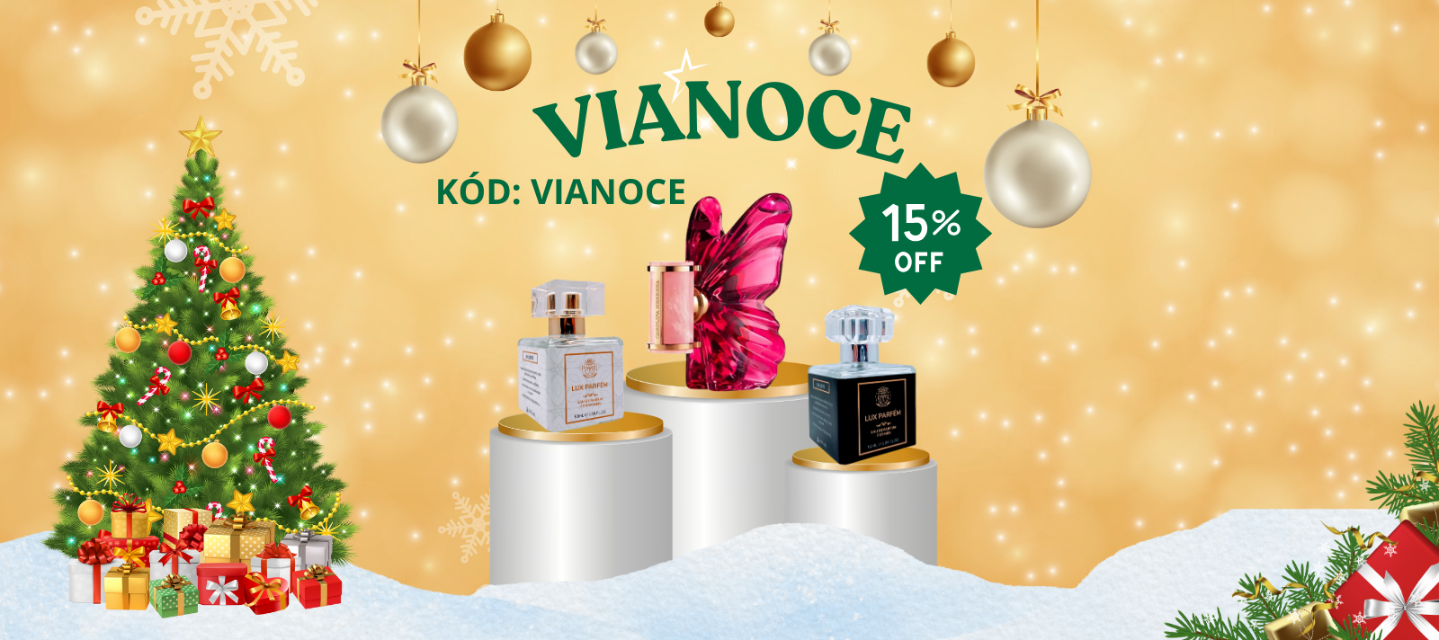 🎄 Vianoce na poslednú chvíľu? Zachráni to LUX PARFÉM!