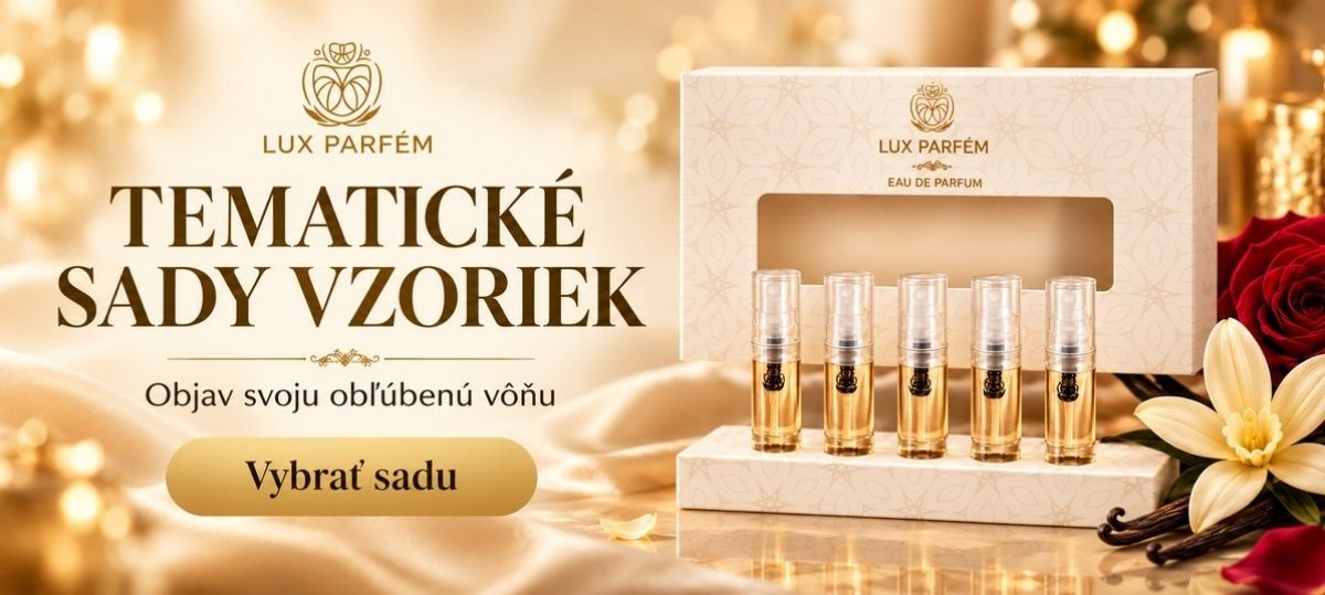 8 tematických sád vzoriek luxparfem.sk