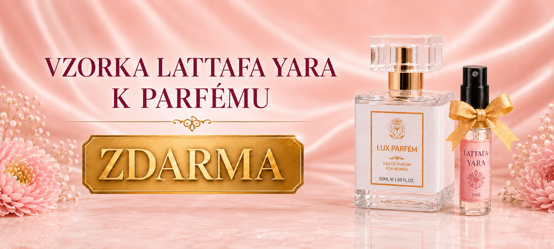 Darček k LUX PARFÉMU LATTAFA YARA  luxparfem.sk