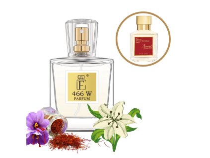 466W Inšpirovaný MAISON FRANCIS KURKDJIAN - BACCARAT ROUGE 540