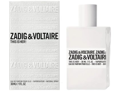 Zadig & Voltaire This is Her! parfémovaná voda pre ženy (Objem 30 ml)
