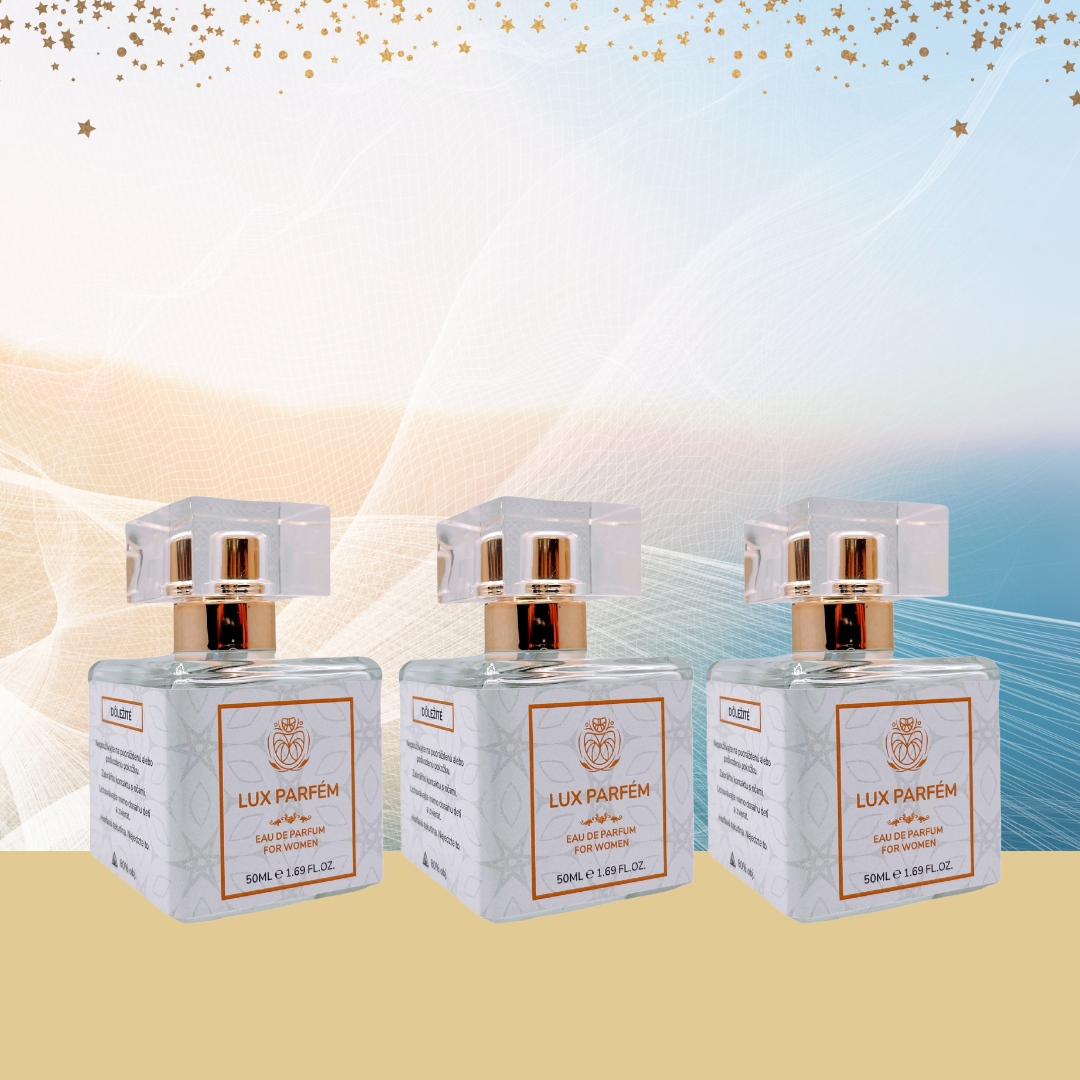 Výhodná sada: 3× Lux Parfém (vlastný výber) Objem: 100 ml