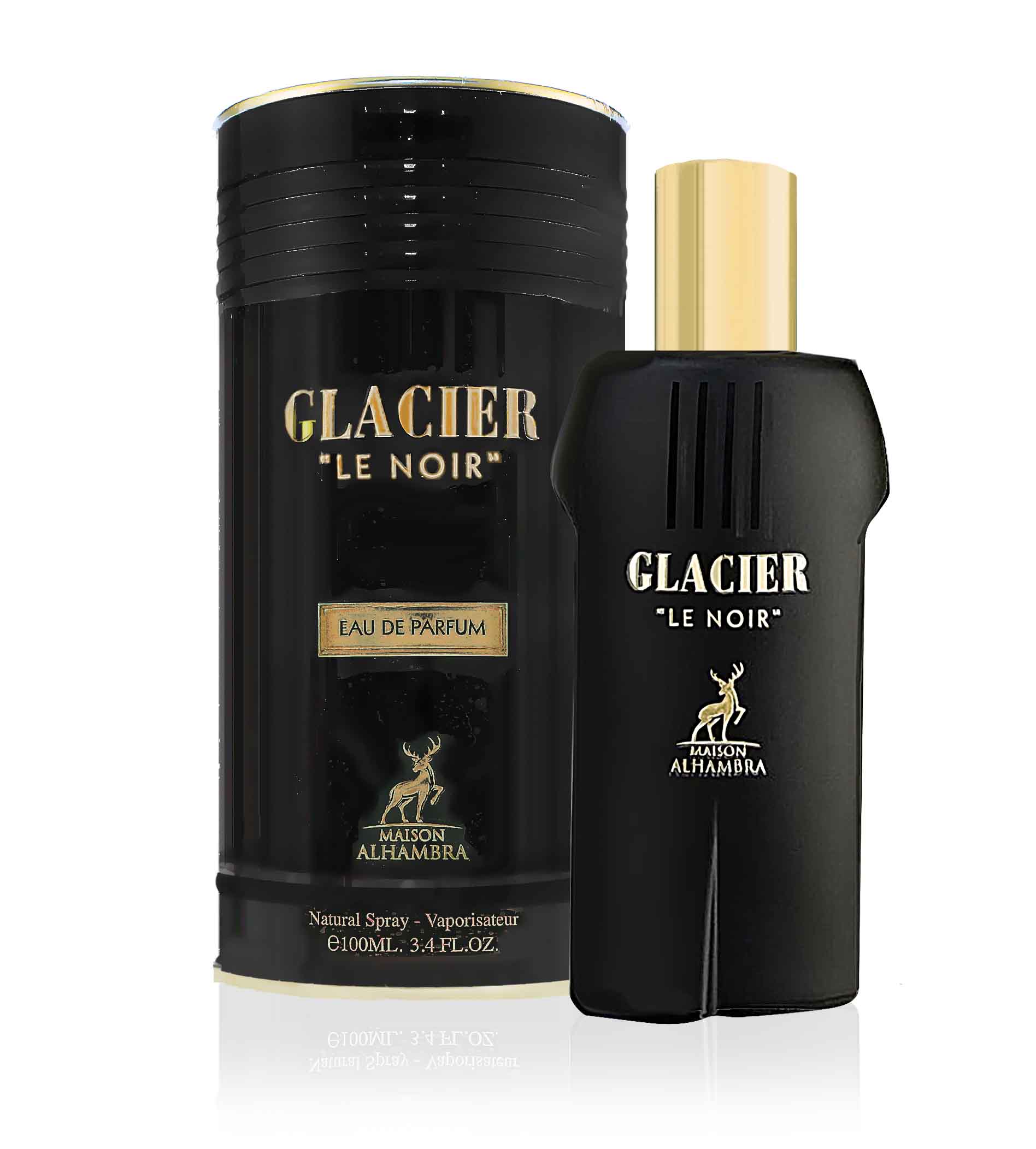 Maison Alhambra Glacier Le Noir parfémovaná voda pre muža 100 ml