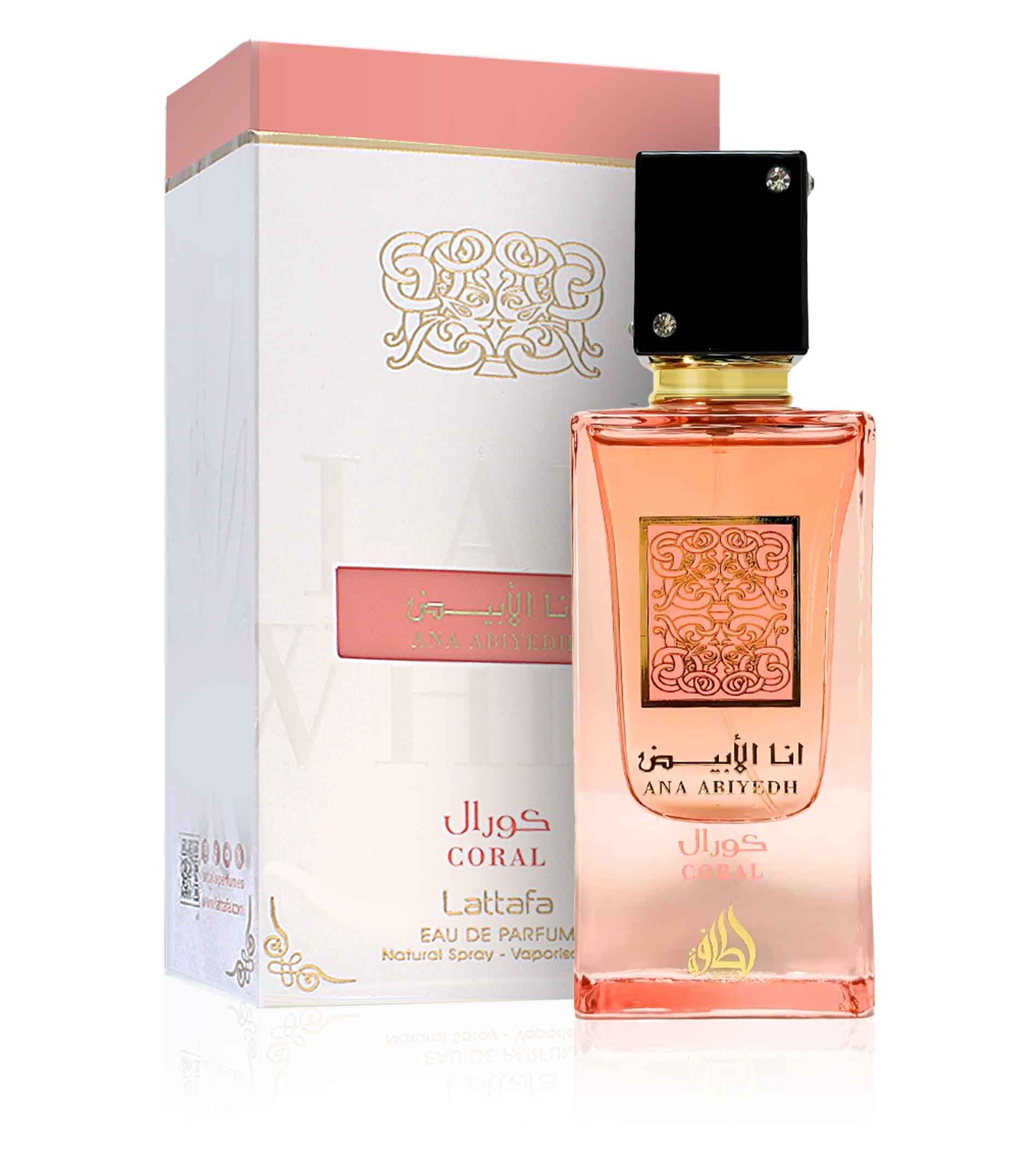 Lattafa Ana Abiyedh Coral parfémovaná voda pre ženy 60 ml