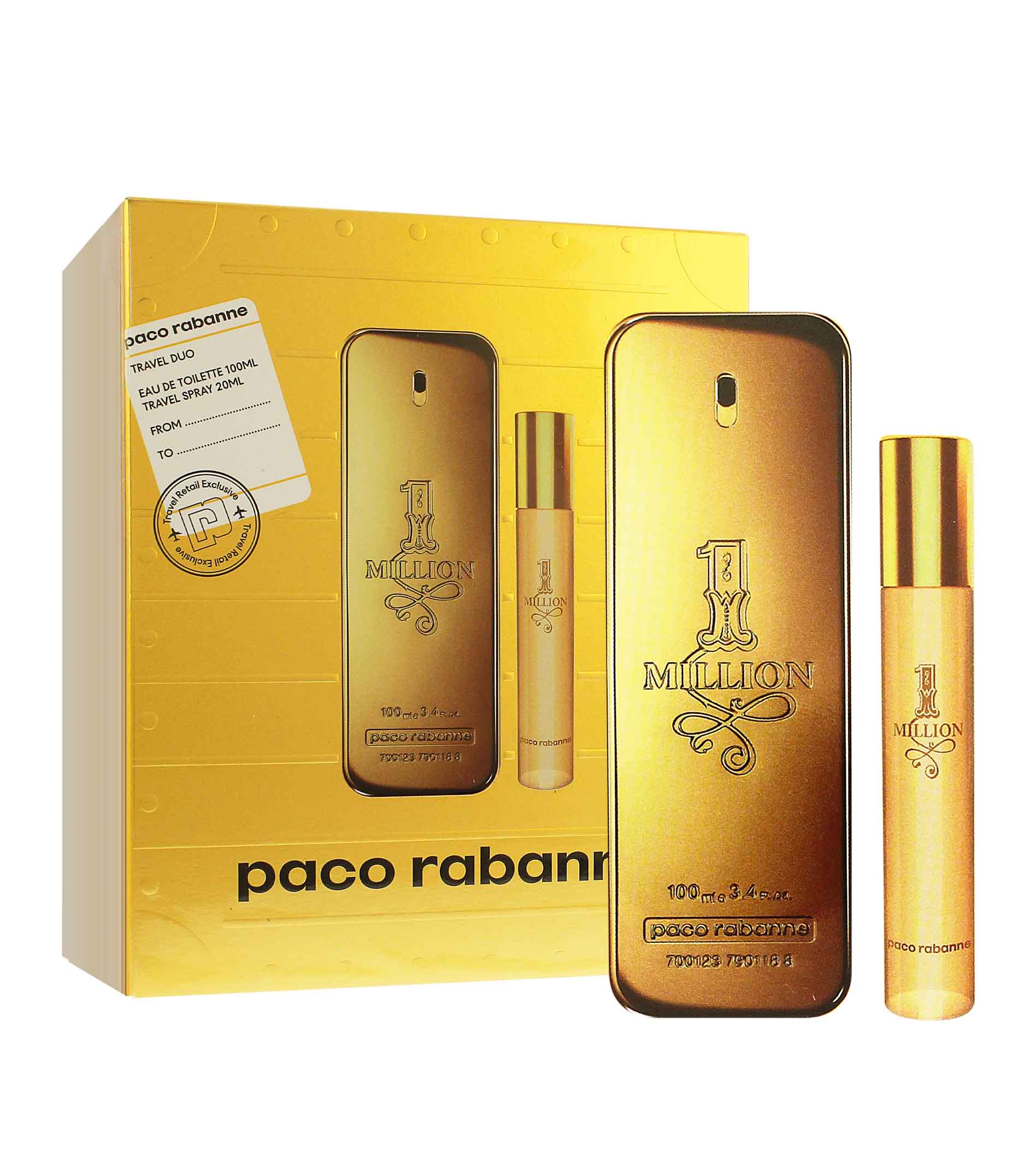 Paco Rabanne 1 Million darčeková sada pre mužov toaletná voda 100 ml ...