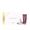 Calvin Klein Euphoria darčeková sada pre ženy parfumovaná voda 100 ml + telové mlieko 200 ml + parfumovaná voda roll-on 10 ml