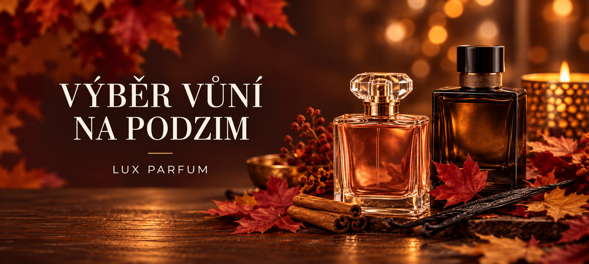 Nejlepší parfémy na podzim – výběr vůní