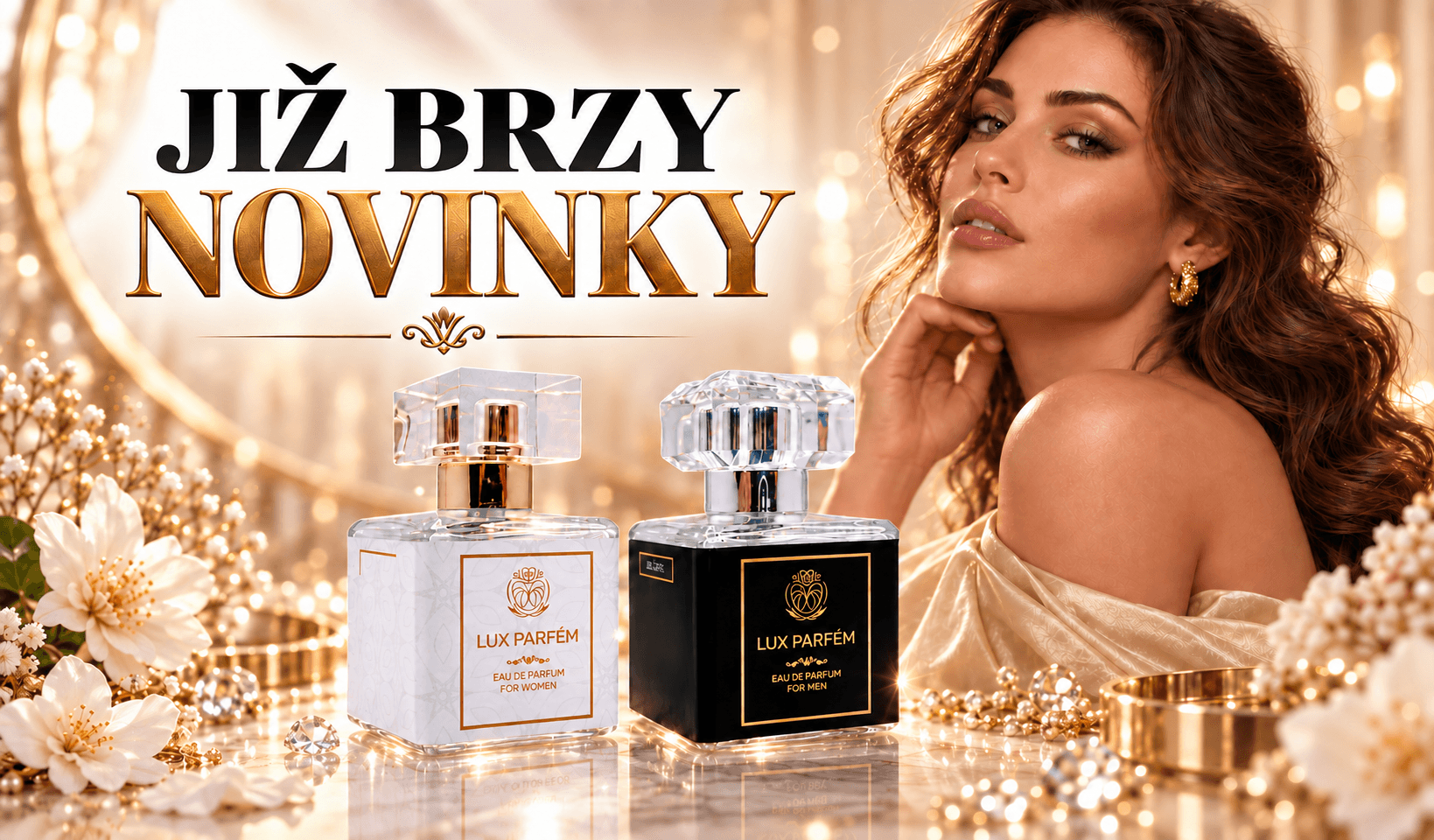 Již brzy novinky Nové vůně Lux Parfum