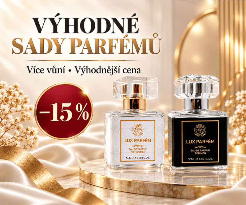 Vyber si 3 vůně podle svého vkusu Lux Parfum