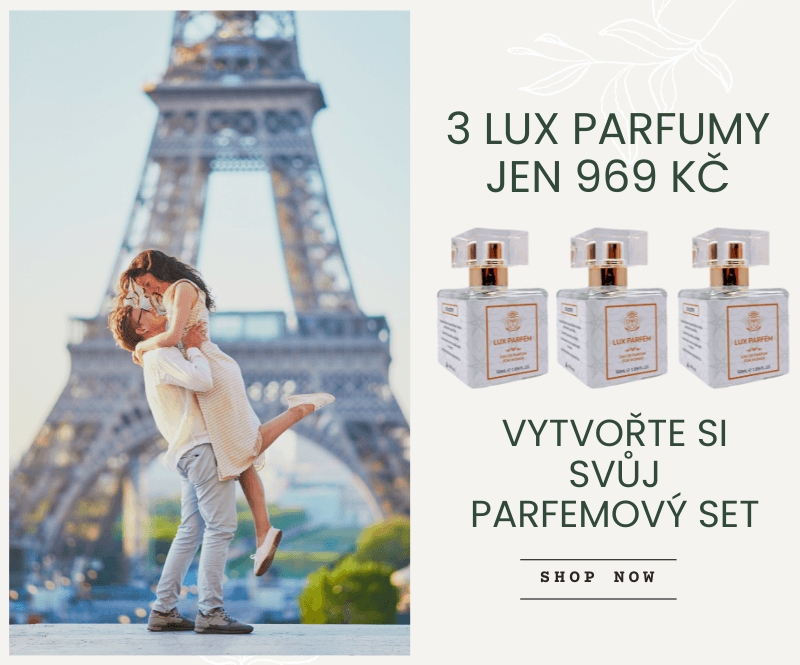 Vyber si 3 vůně podle svého vkusu Lux Parfum