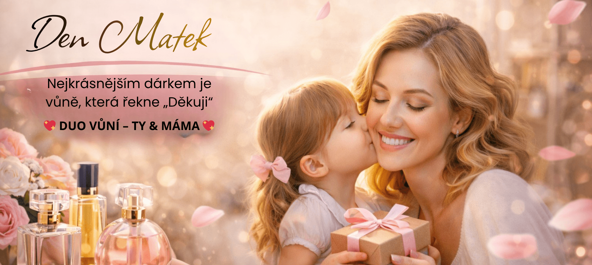 DUO VŮNÍ – TY & MÁMA | Dárková sada parfémů pro vás obě