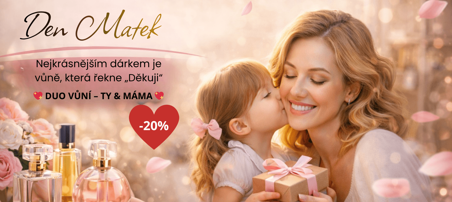 DUO VŮNÍ – TY & MÁMA | Dárková sada parfémů pro vás obě