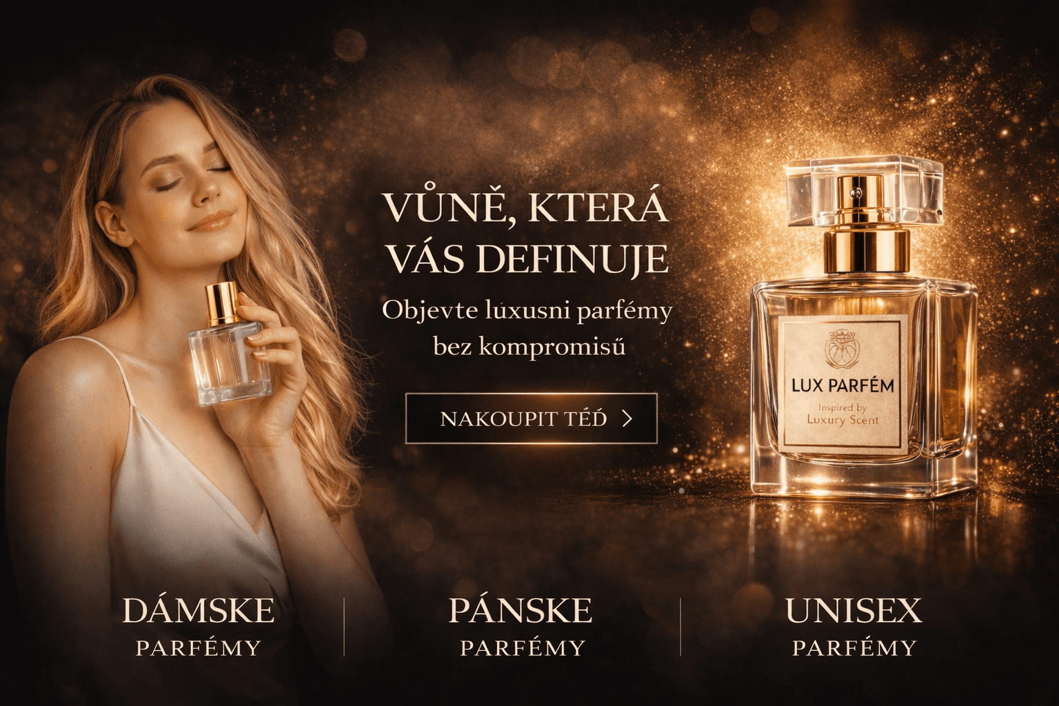 Lux Parfum Parfémy, které zvýrazní tvou jedinečnost