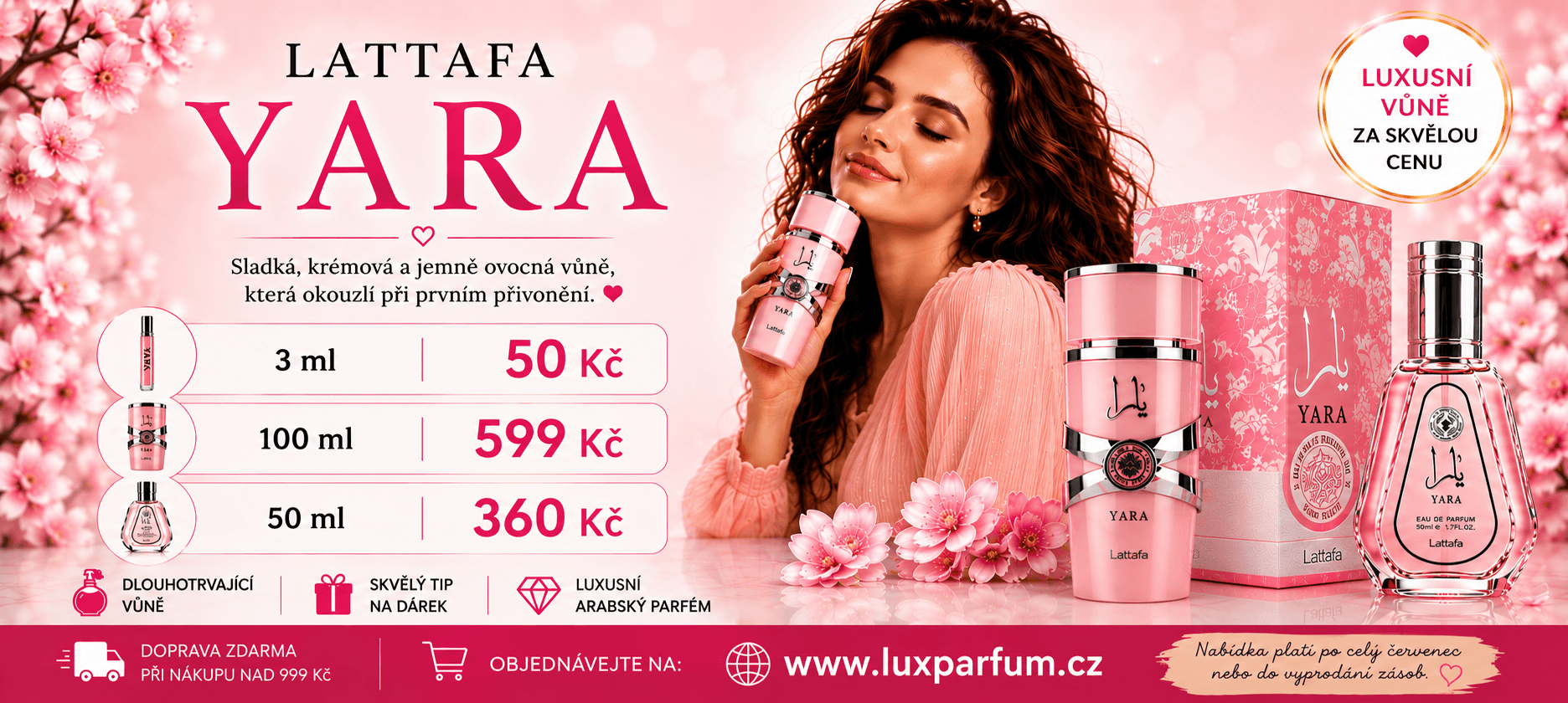 Lattafa Yara – Arabský parfém, který si získal srdce žen po celém světě