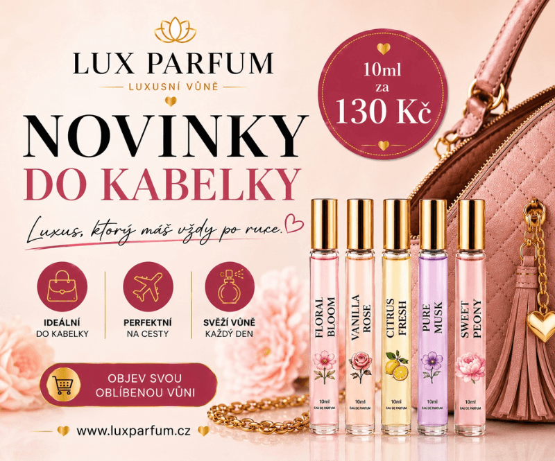 Novinky do kabelky – mini parfémy, které máte vždy po ruce