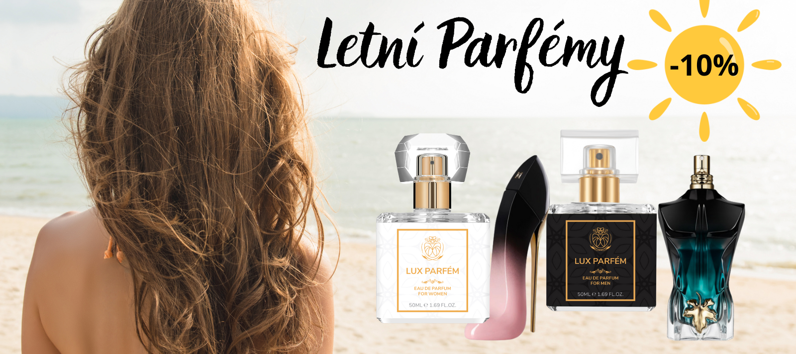 LÉTO NA LUXUSNÍ PARFÉMY -10%