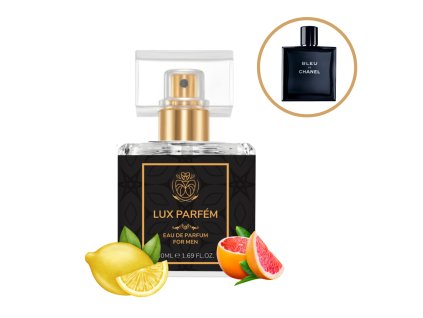 267 LUX PARFUM Inspirováno  CHANEL - BLEU DE CHANEL (Objem 3 ml)