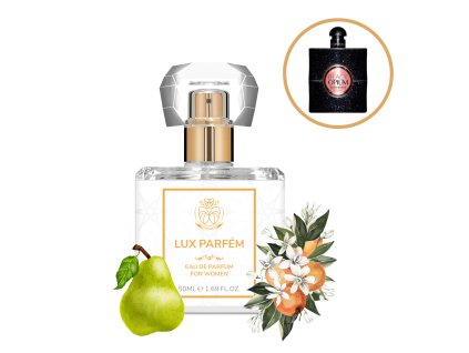 160 LUX PARFUM Inspirováno PARFÉM MĚSÍCE YVES SAINT LAURENT - BLACK OPIUM (Objem 100 ml)
