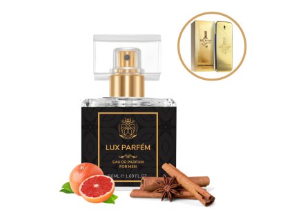303 LUX PARFUM Inspirováno  PACO RABANNE - 1 MILLION (Objem 3 ml)