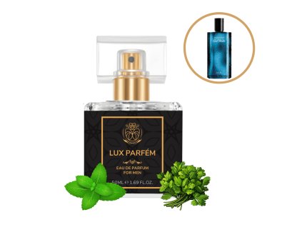 201 LUX PARFUM Inspirováno  DAVIDOFF - COOL WATER (Objem 3 ml)