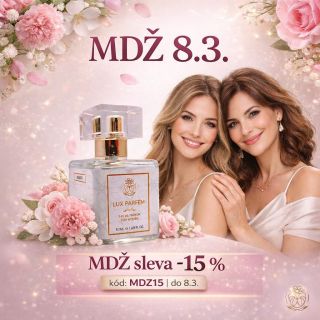💐 MDŽ se blíží – už 8.3.! Potěš maminku, partnerku, sestru nebo kamarádku vůní, která jí bude dělat radost každý den. ✨ 🎁...
