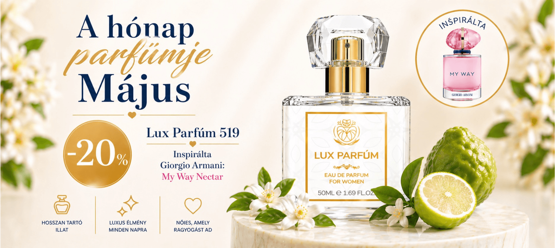 A hónap illata Május: Lux Parfum 519