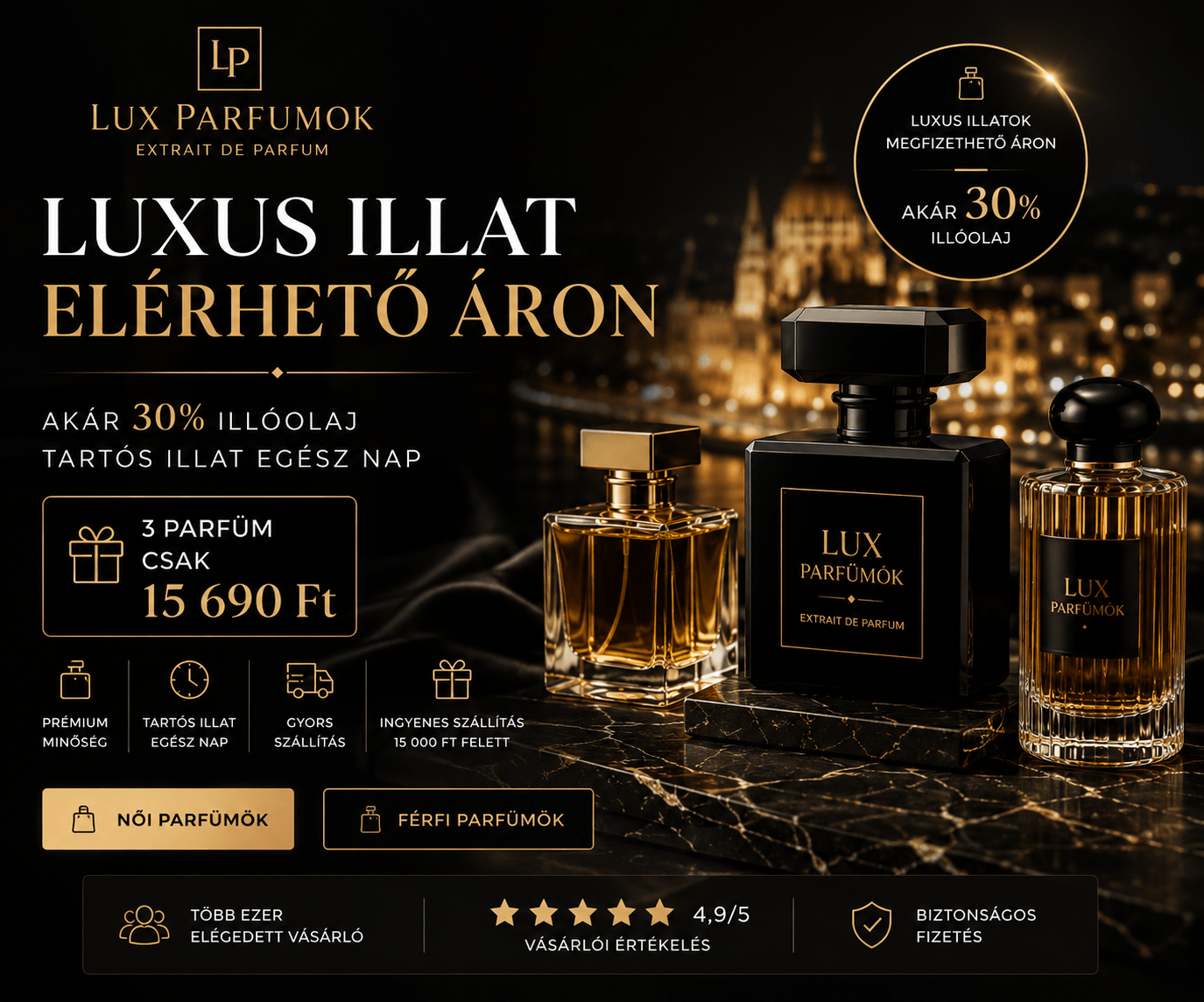 LUXUS ILLAT ELÉRHETŐ ÁRON Lux Parfumok