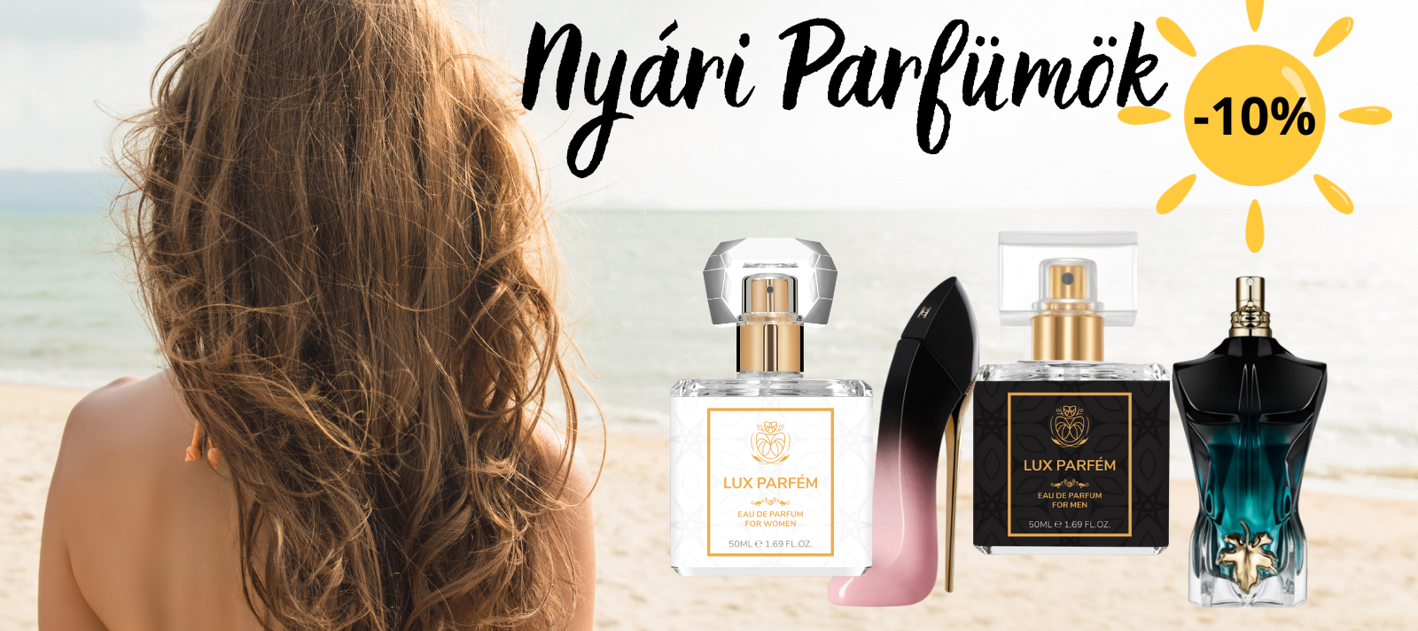 NYÁR -10% LUX PARFUMOK