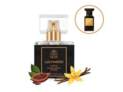 200 LUX PARFUM – Inspirált unisex illat (dohányos–vaníliás–meleg karakter)