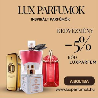 🌸Fedezze fel a parfümöket a Lux Parfémnél! 🌸 5% kedvezményt kaphat a LUXPARFEM kóddal minden termékre. E-boltjában sokféle...