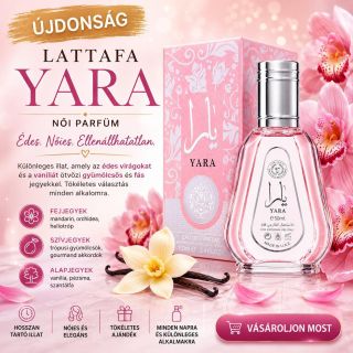 LATTAFA YARA – Női Eau de Parfum ✨ Újdonság a Lux Parfumok kínálatában! ✨ A Lattafa Yara egy különleges női parfüm, amely...