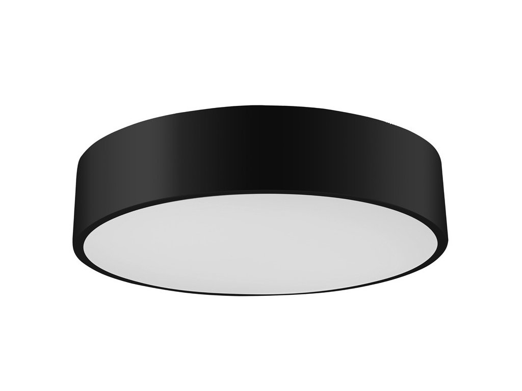 Stropní LED svítidlo Palnas RENY černá barva, 1000 mm, teplá bílá, kruh