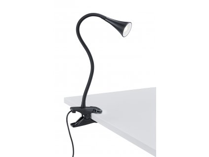 LED stolní lampička s možností připnutí ke stolu 3W černá
